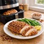 Pecan Crusted Chicken – Keto-Friendly, Crispy & Ready in 20 Minutes – Actifry Recipes